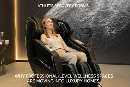 Athlete Recovery Rooms: Why Professional-Level Wellness Spaces Are Moving Into Luxury Homes
