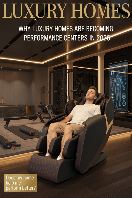 Why Luxury Homes Are Becoming Personal Performance Centers in 2026