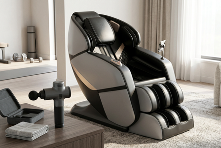 High-Velocity Percussion Guns vs. 4D Flexible SL-Track Chairs: 2026 Comparison Guide