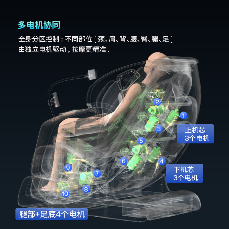 Capsule 3D Smart | Zero-Gravity Ergonomic Massage Chair with Voice Control & Body Scanning