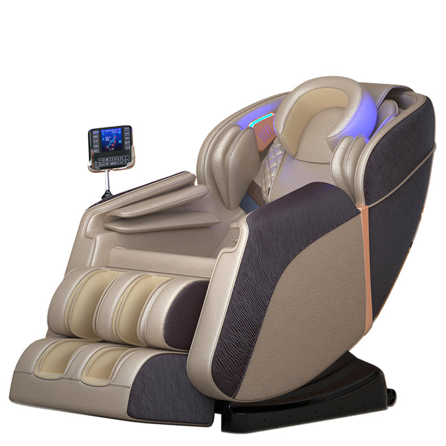 Capsule Lite Massage Chair | 18-Ball Back Kneading, Hip & Foot Rollers, 24V Safe Low Power & Compact Recliner