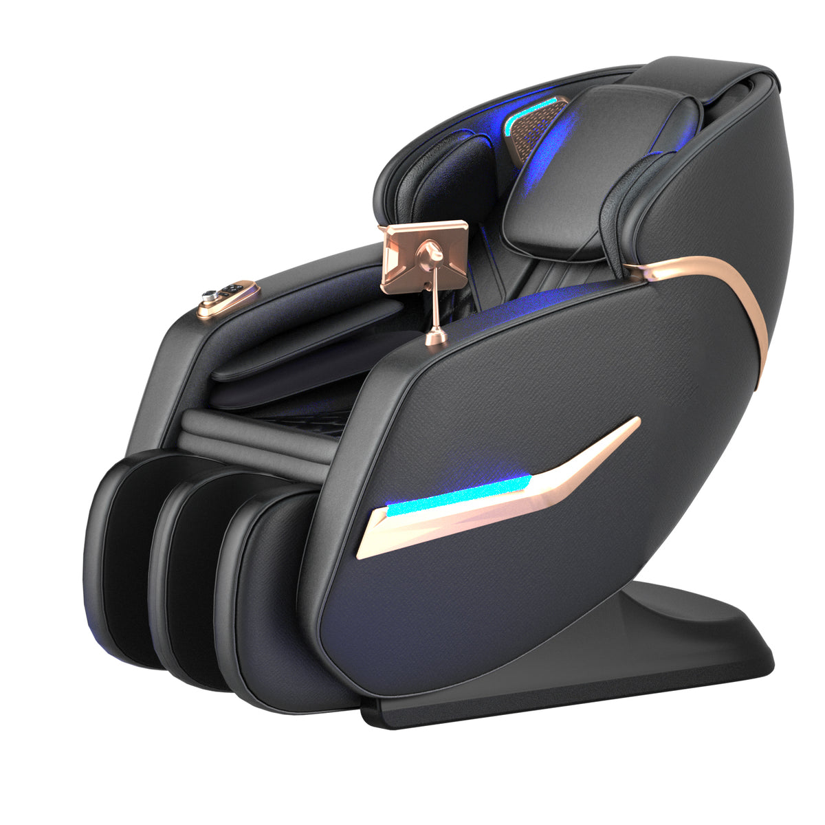 Capsule 3D Smart Massage Chair | AI Voice Control, Body Scanning & Ambient LED Accent Recliner