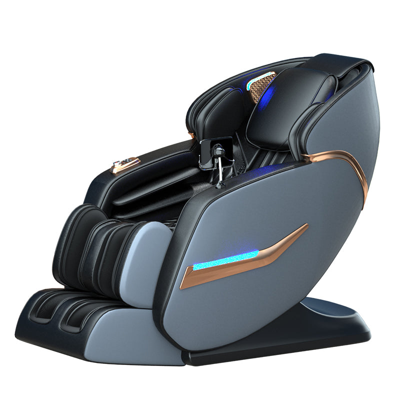 Capsule 3D Smart Massage Chair | AI Voice Control, Body Scanning & Ambient LED Accent Recliner