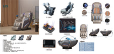 Capsule 3D Quiet Massage Chair | Ultra-Quiet 3D Mechanism, Zero-Gravity SL-Track & Armrest Wave Airbags