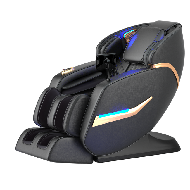 Capsule 3D Smart Massage Chair | AI Voice Control, Body Scanning & Ambient LED Accent Recliner