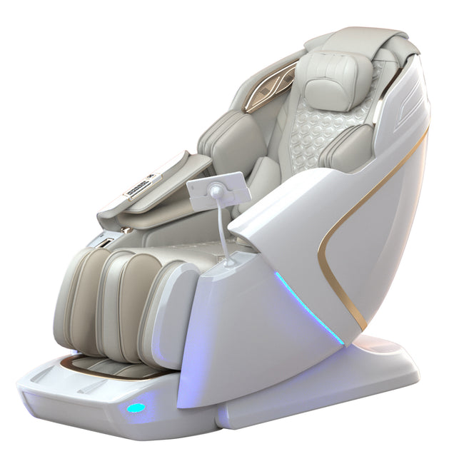 Capsule 4D Sovereign Massage Chair | 13cm Deep-Tissue 4D Mechanism, AI Health Sensing & Integrated Soundscapes