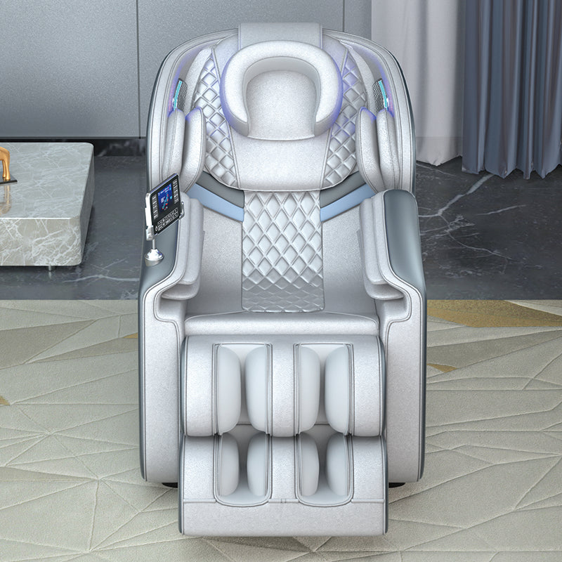 Capsule Halo Massage Chair | 18-Ball Back Kneading, Ambient Lighting & 24V Safe Low Power Recliner