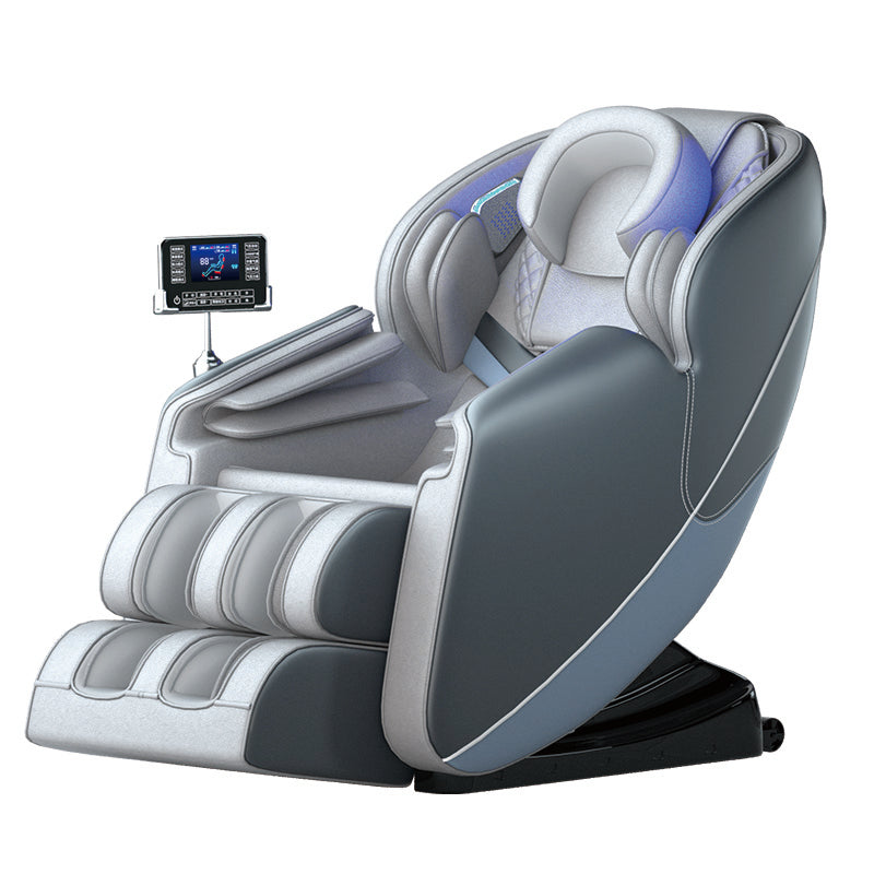 Capsule Halo Massage Chair | 18-Ball Back Kneading, Ambient Lighting & 24V Safe Low Power Recliner