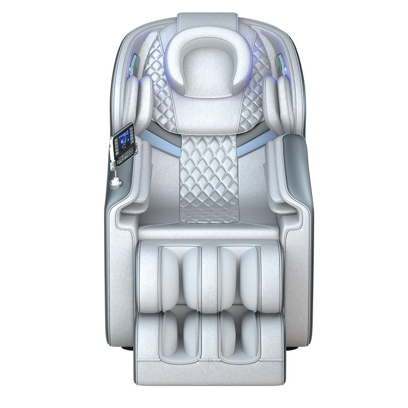 Capsule Halo Massage Chair | 18-Ball Back Kneading, Ambient Lighting & 24V Safe Low Power Recliner