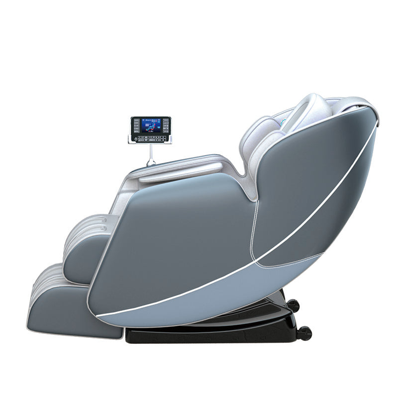 Capsule Halo Massage Chair | 18-Ball Back Kneading, Ambient Lighting & 24V Safe Low Power Recliner