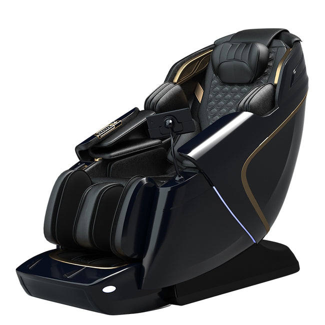 Capsule 4D Sovereign Massage Chair | 13cm Deep-Tissue 4D Mechanism, AI Health Sensing & Integrated Soundscapes