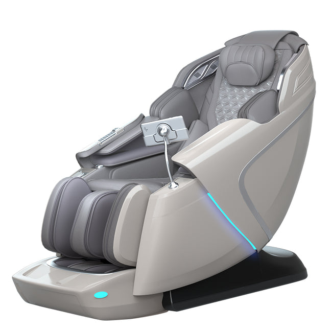 Capsule 4D Sovereign Massage Chair | 13cm Deep-Tissue 4D Mechanism, AI Health Sensing & Integrated Soundscapes