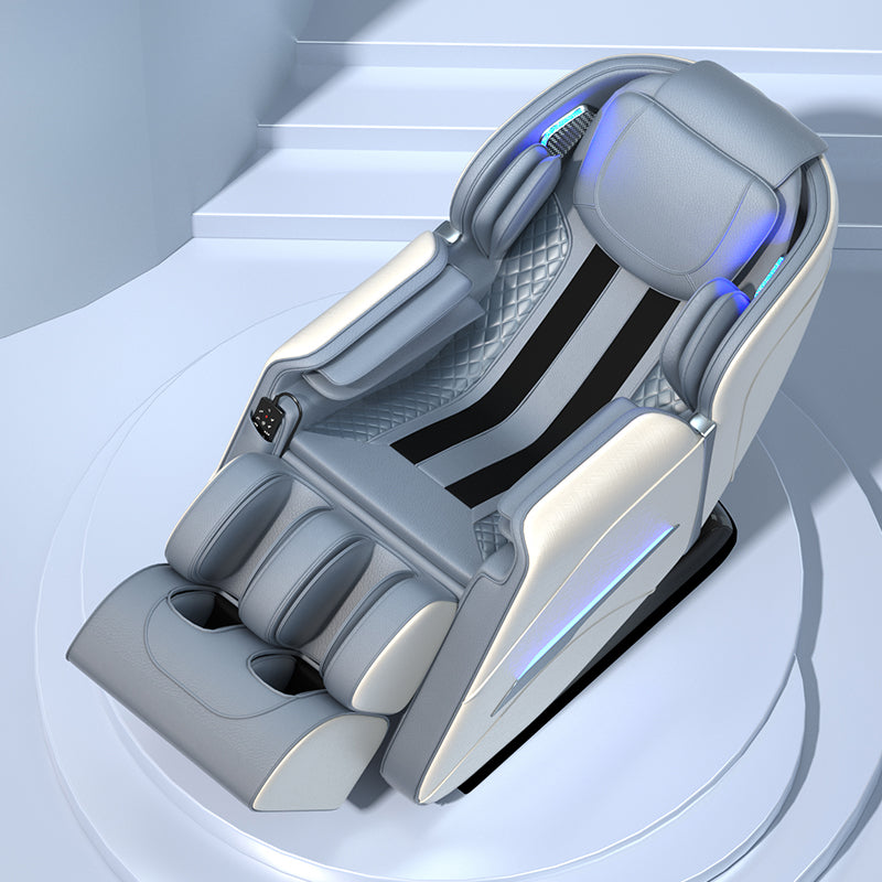 Capsule 3D Quiet Massage Chair | Ultra-Quiet 3D Mechanism, Zero-Gravity SL-Track & Armrest Wave Airbags