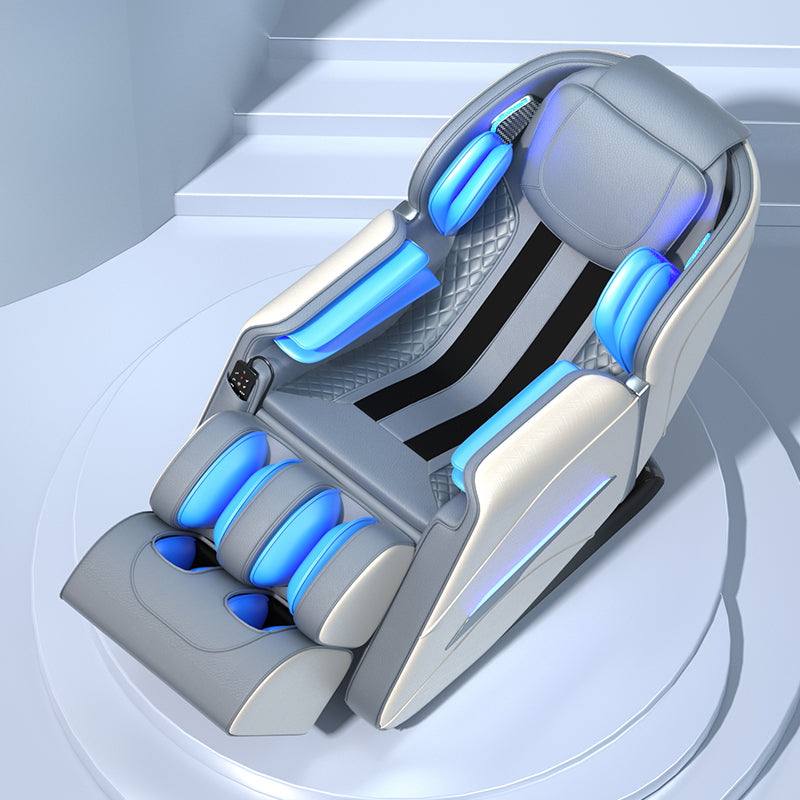 Capsule 3D Quiet Massage Chair | Ultra-Quiet 3D Mechanism, Zero-Gravity SL-Track & Armrest Wave Airbags