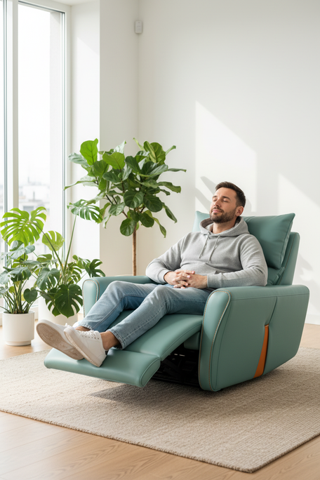Teal chair unchanged with model